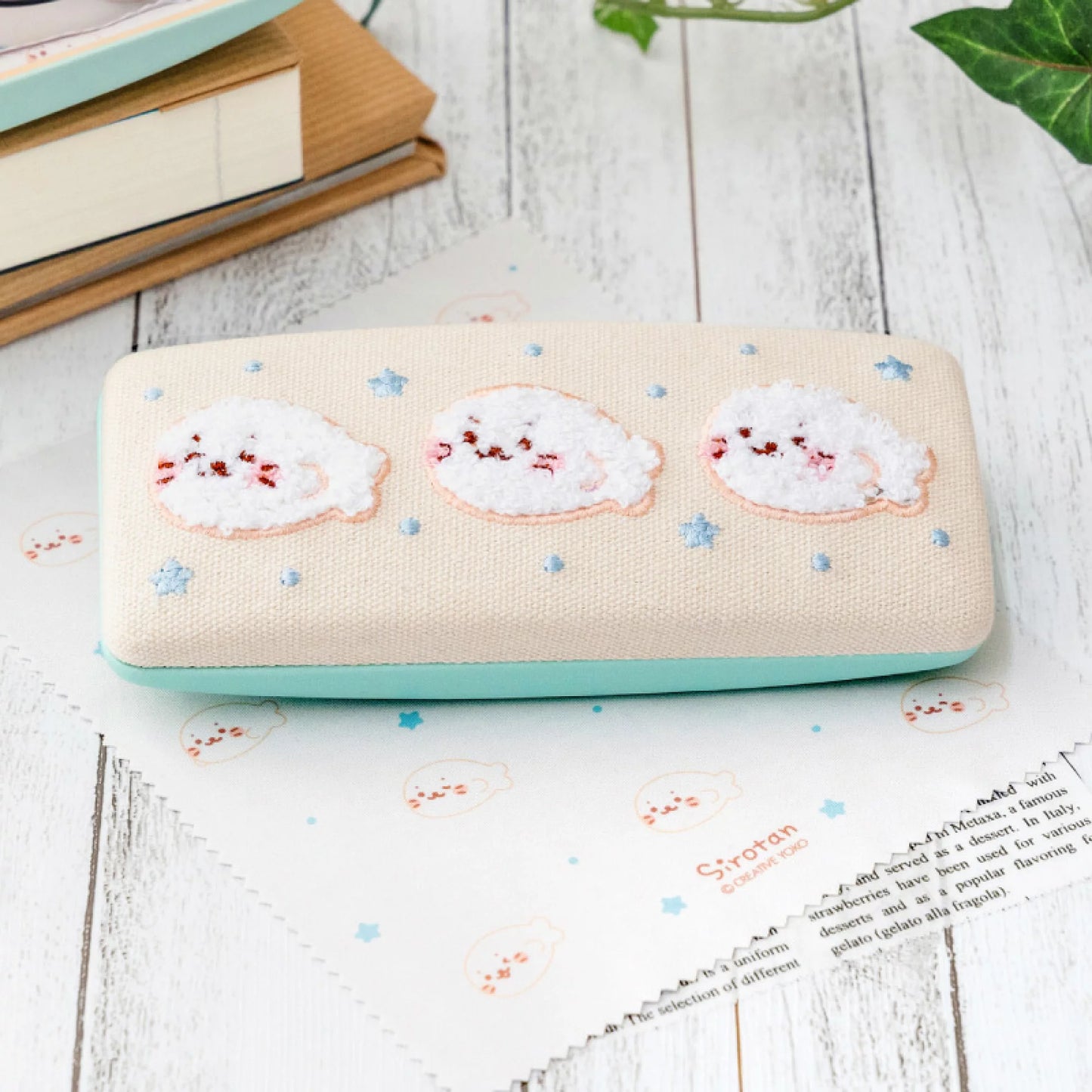 Sirotan刺繡眼鏡盒