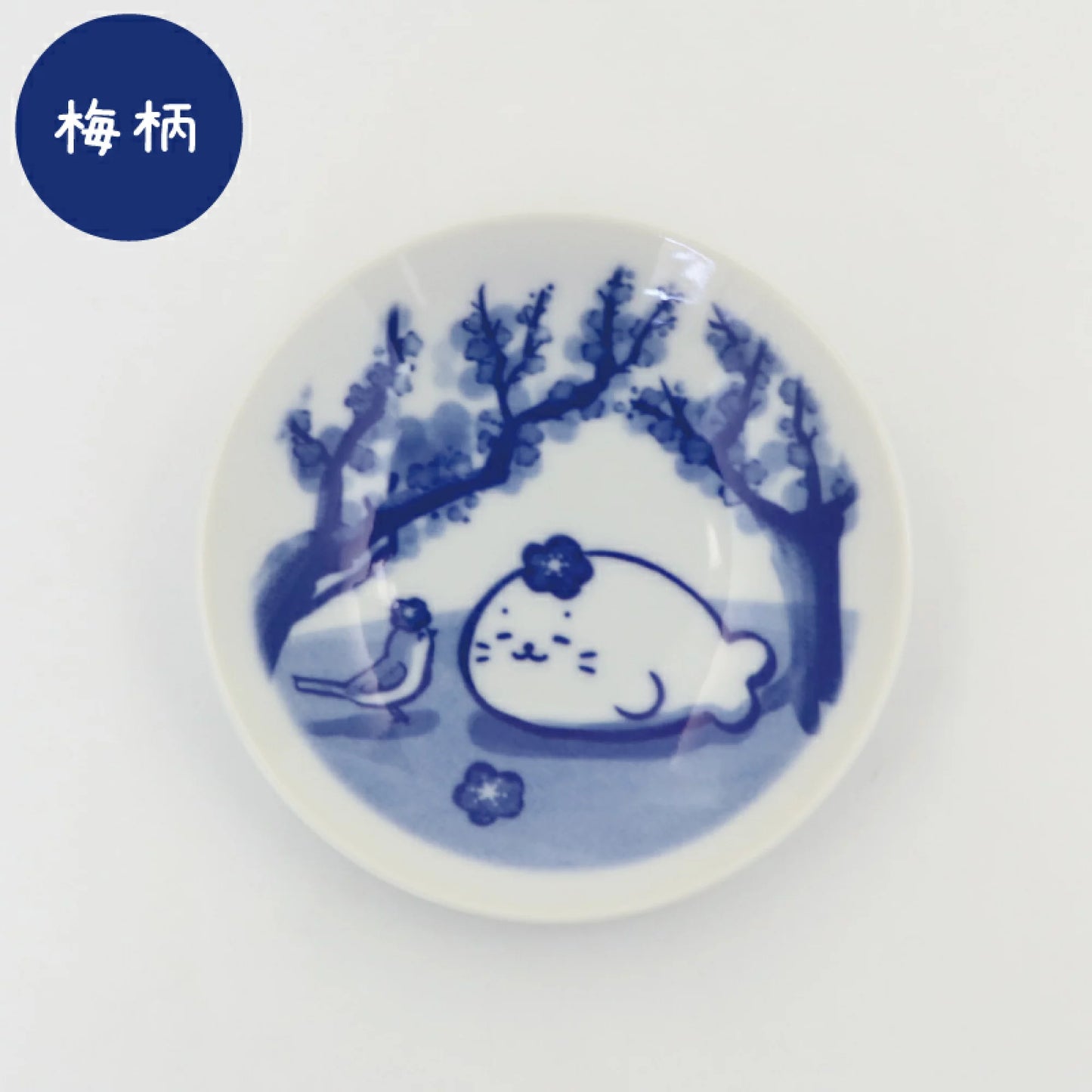 青花瓷風前菜/小吃碟子【水墨畫】