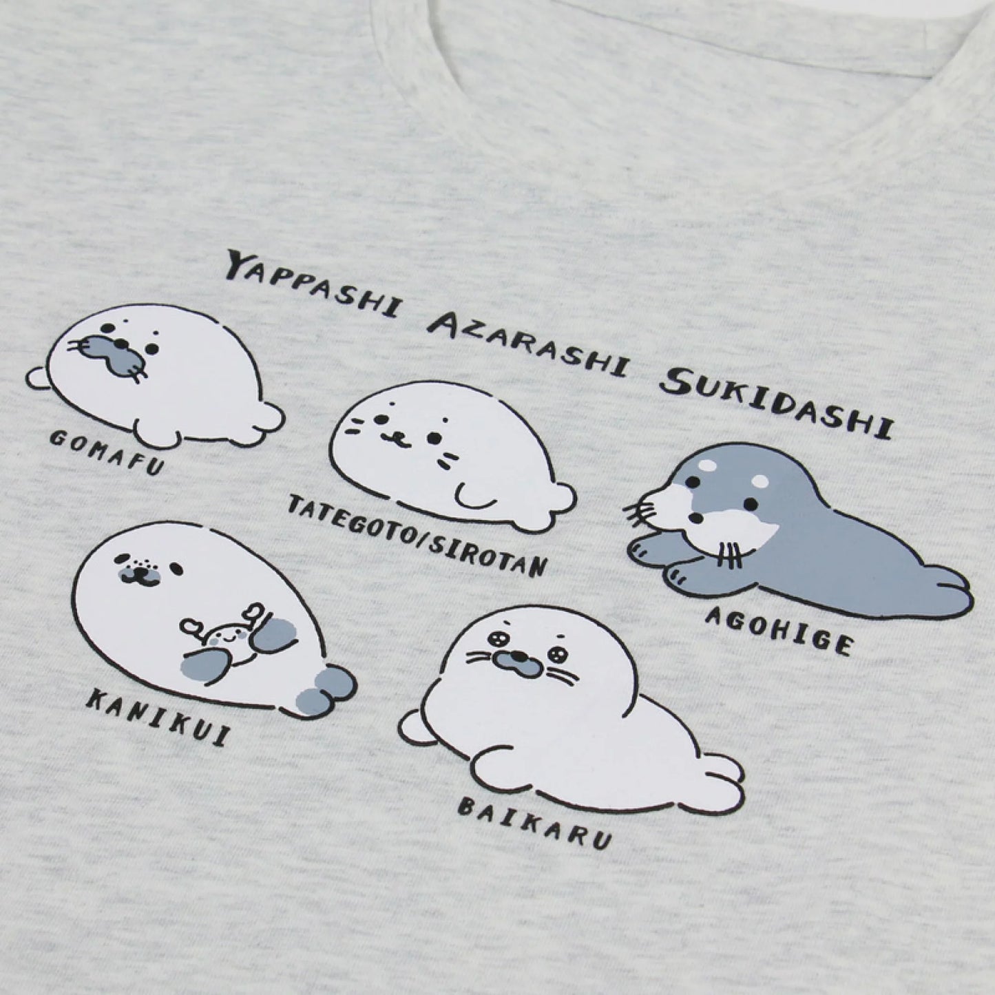 店舖限定 Sirotan T shirt【喜歡海豹】