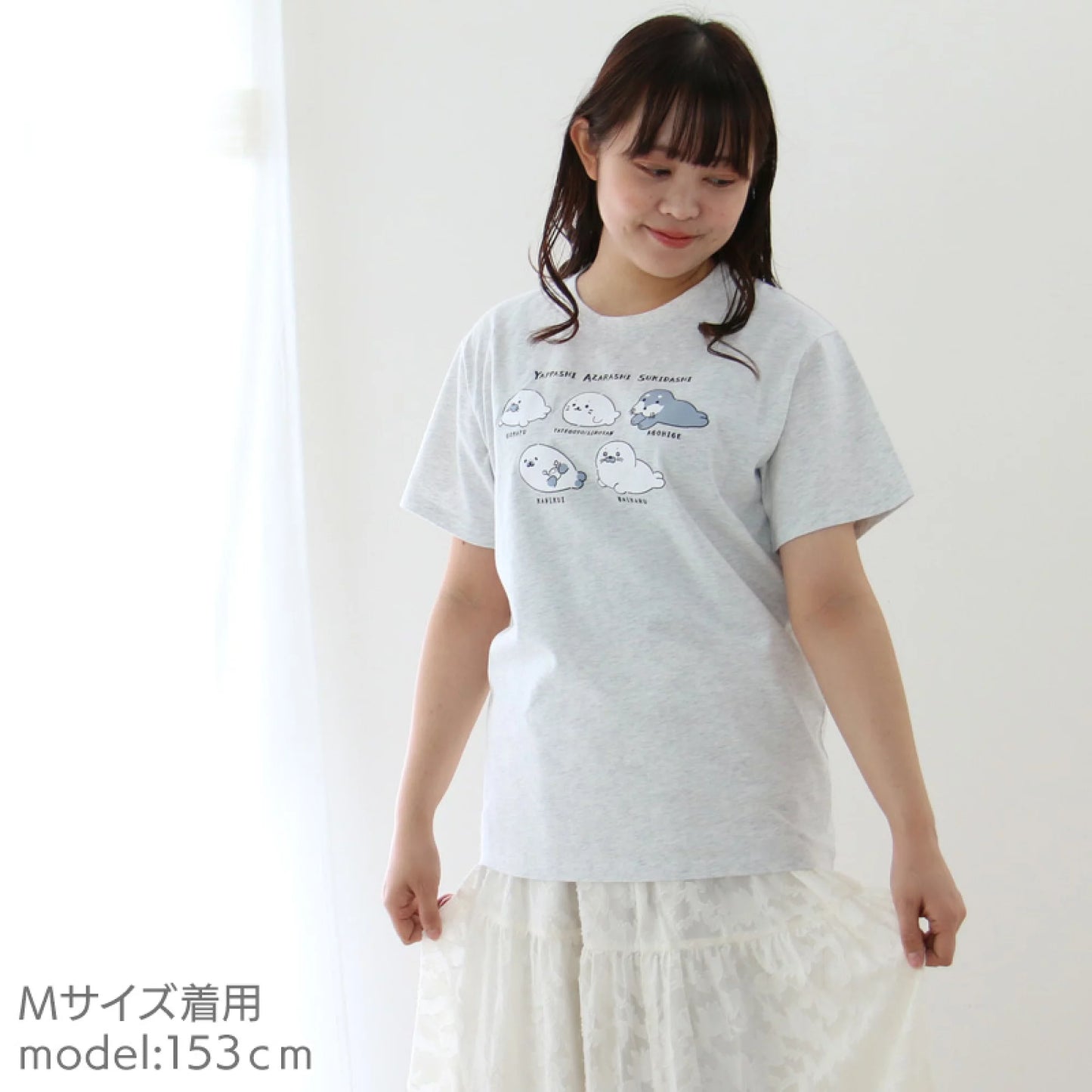 店舖限定 Sirotan T shirt【喜歡海豹】