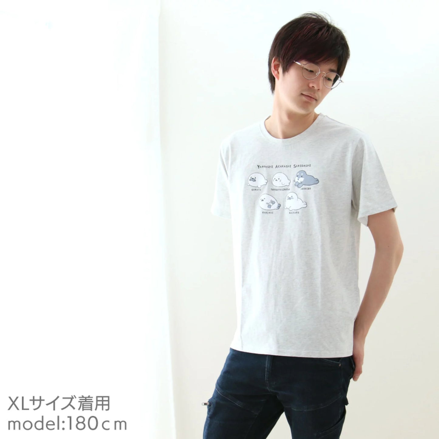 店舖限定 Sirotan T shirt【喜歡海豹】