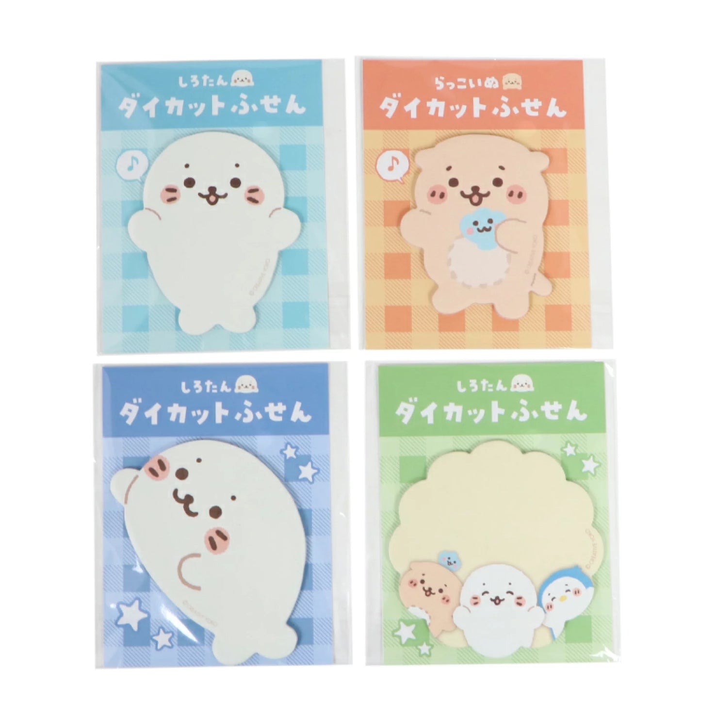 Sirotan 可愛的點綴 Sirotan便利貼(一組四入)