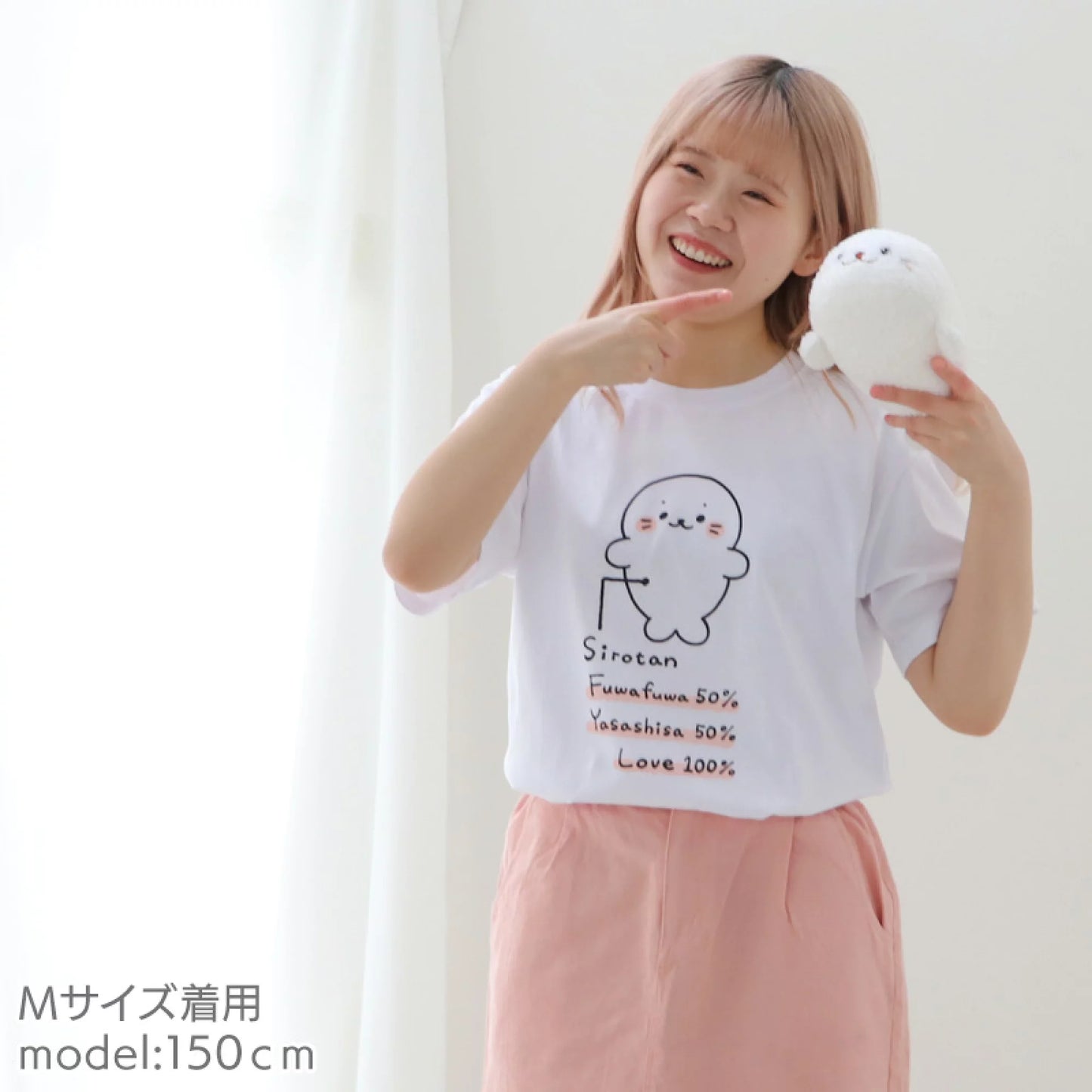店舖限定Sirotan T shirt【構成元素】