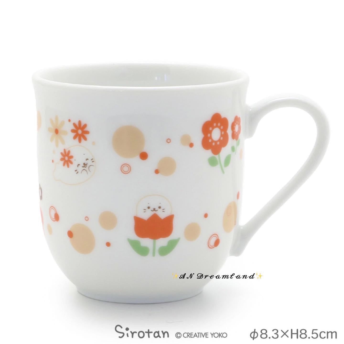 復古花朵Sirotan馬克杯