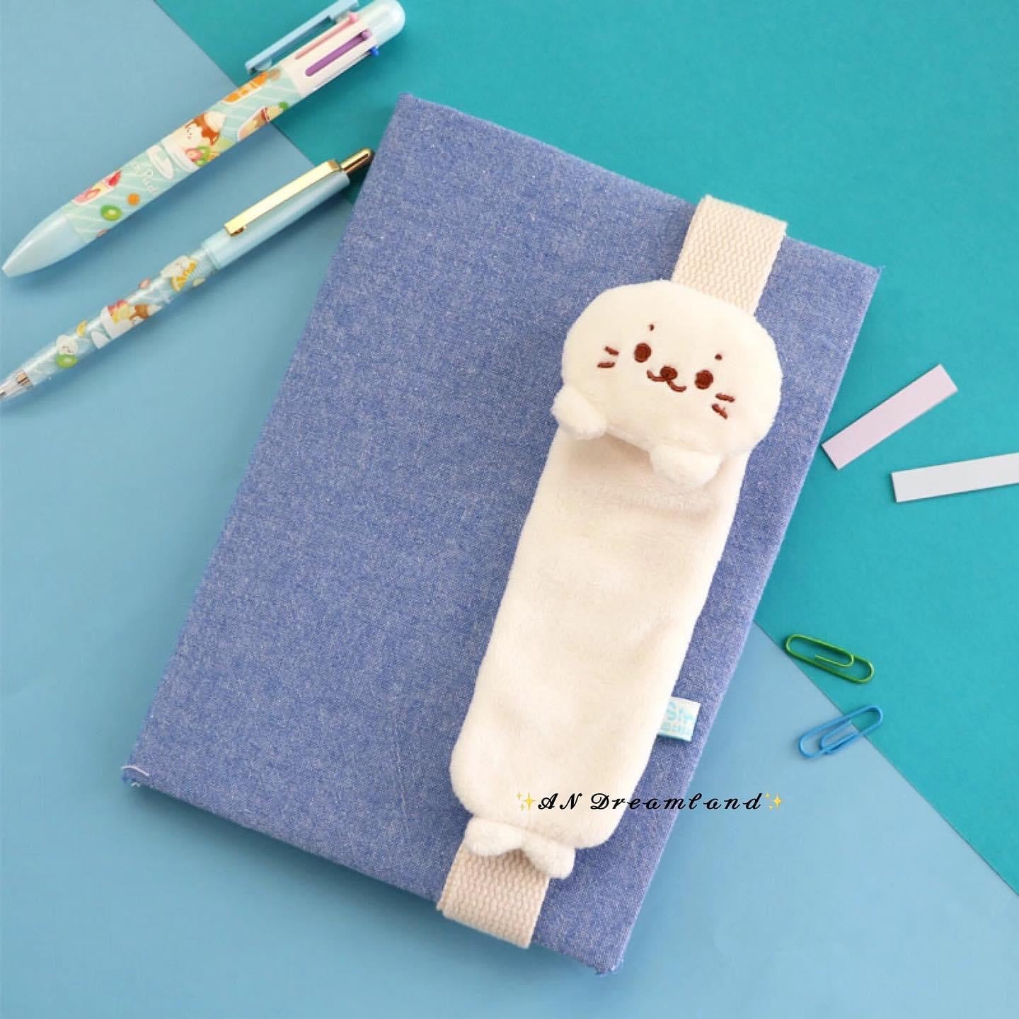 二合一☆Sirotan 毛絨絨筆袋 X 手帳本整理帶 2 IN 1
