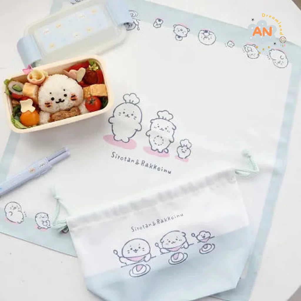 / Shirotan X Rakkoiinu Storage Shopping Bag