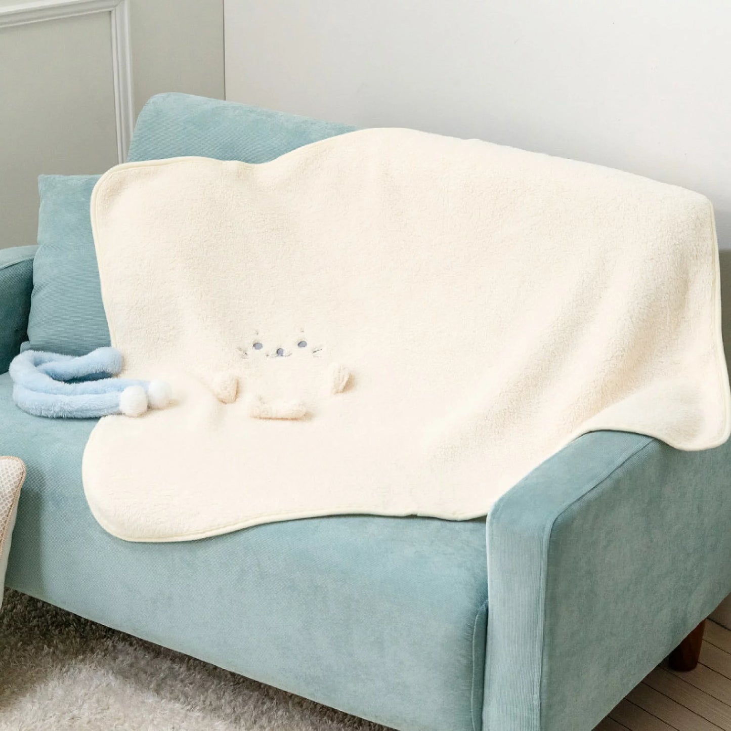 Sirotan 軟熟毛毛細毛氈 【Sirotan圍巾小天使】