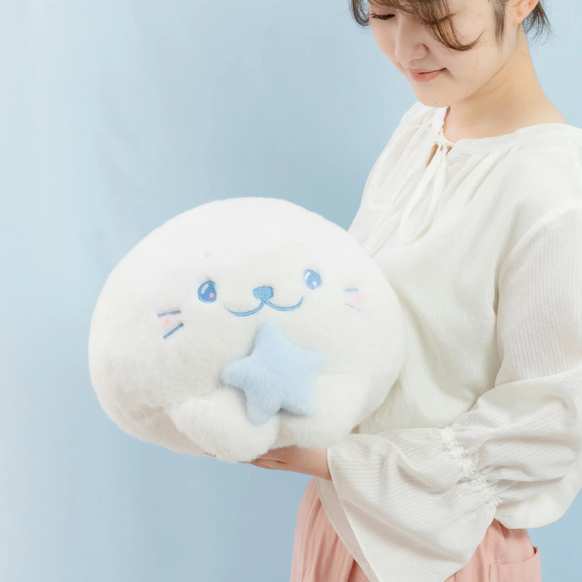 55cm Sirotan糖果色夢幻絨毛公仔