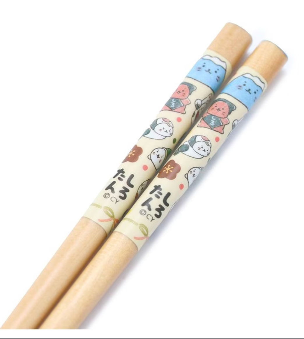 木製筷子【吉祥物】